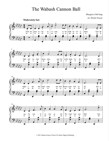 The Wabash Cannon Ball (The Great Rock Island Route) (arr. Dennis Frayne)