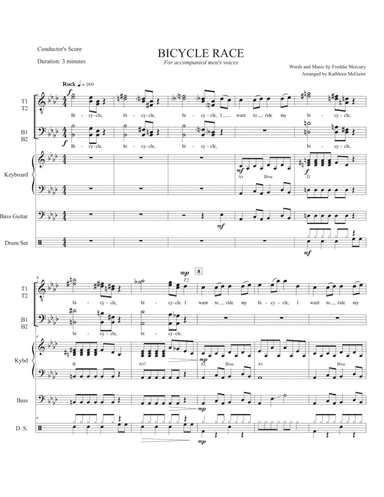 Bicycle Race (arr. Kathleen McGuire)