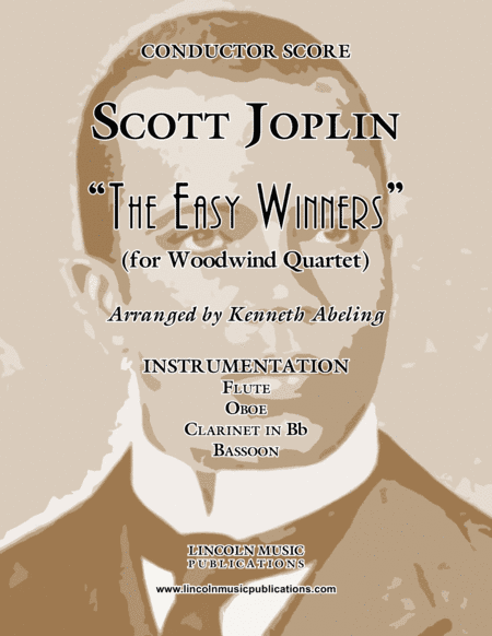 Joplin - "The Easy Winners" (for Woodwind Quartet) (arr. Kenneth Abeling)