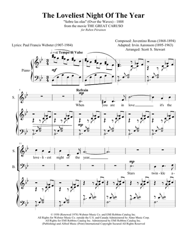 Loveliest Night Of The Year (arr. Scott S. Stewart)