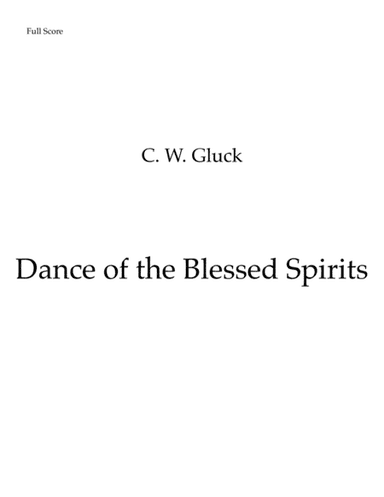 Dance of the Blessed Spirits - Brass Quintet (arr. Leandro Cardoso)