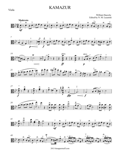 Kamazur (arr. Nick Lacanski)