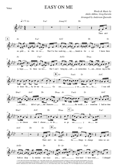 Easy On Me (arr. Anderson Quevedo)
