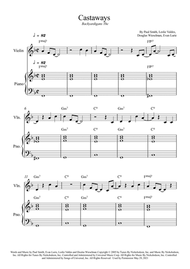 Castaways (arr. Wesley S. SIlva)
