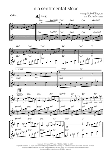 In A Sentimental Mood (arr. Katrin Scherer)