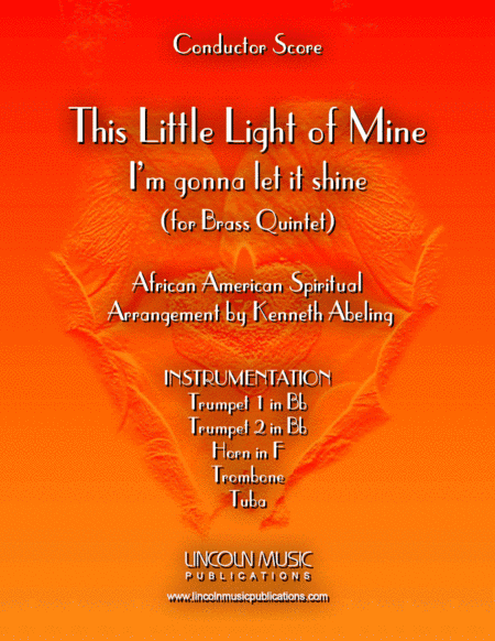 This Little light of Mine (for Brass Quintet) (arr. Kenneth Abeling)