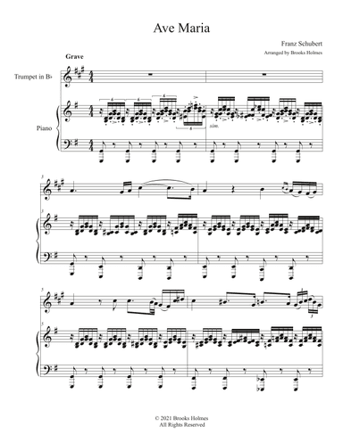 Ave Maria (Schubert) (arr. Brooks Holmes)