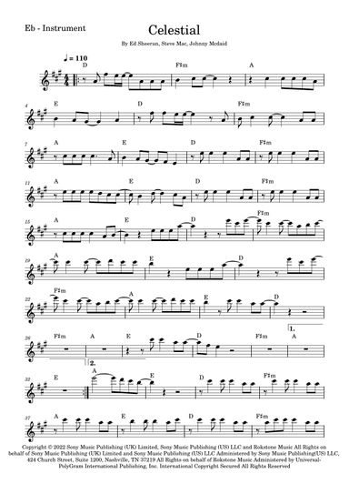 Celestial (arr. Fabio Eduardo de Oliveira)