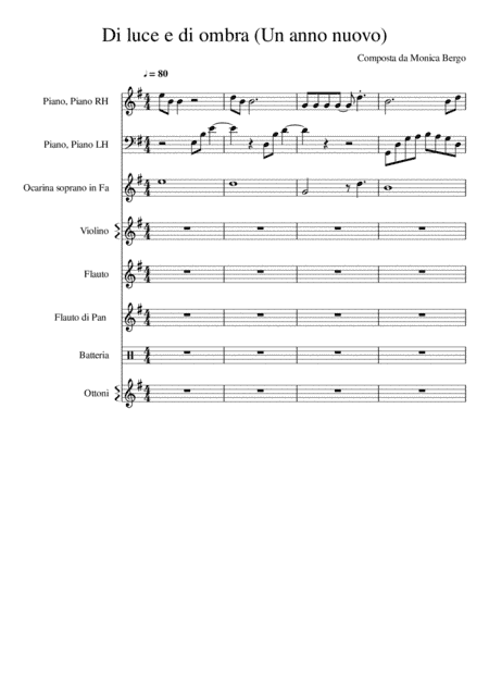 Di luce e di ombra (Un anno nuovo)