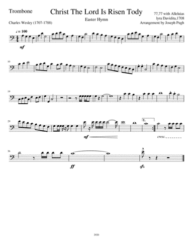 Christ The Lord Is Risen Today (arr. Joseph Pugh)