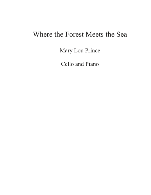 Where the Forest Meets the Sea