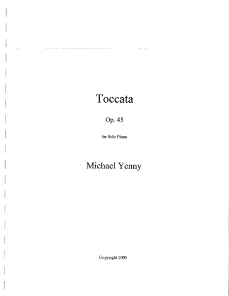 Toccata, op. 45