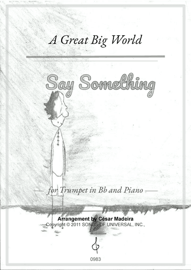 Say Something (arr. César Madeira)