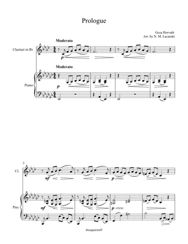 Prologue (arr. Nick Lacanski)