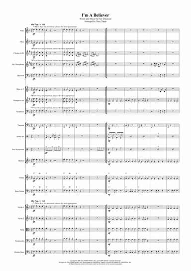I'm A Believer (arr. Tony Toppi)