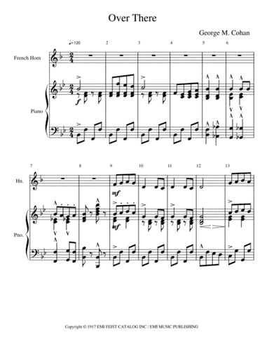 Over There (arr. Dominic Meccia)