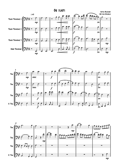 Os Justi (arr. Ivan Michaels)