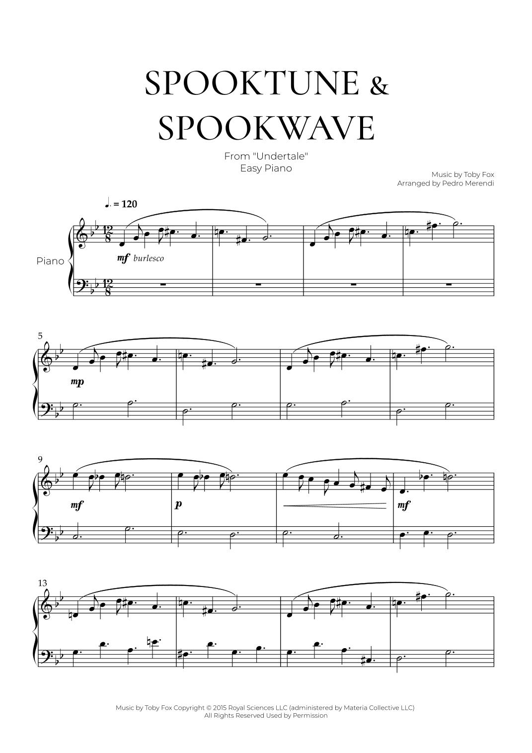 Undertale Variations (arr. Pedro Merendi)