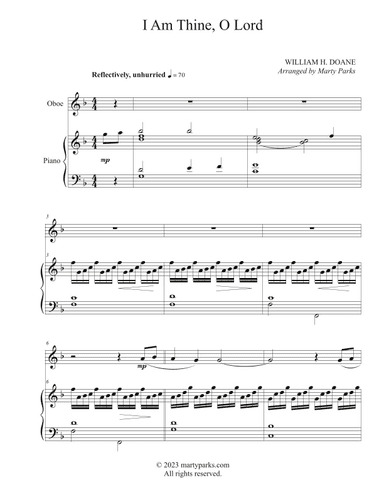 I Am Thine, O Lord (arr. Marty Parks)