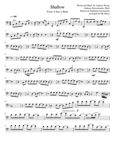 Shallow (arr. DK Music)