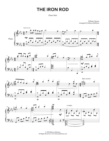 The Iron Rod (arr. Rebecca Belliston)
