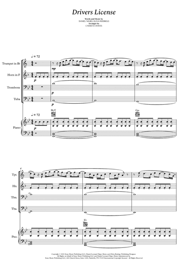 Drivers License (arr. Cássio Silva Chaves)