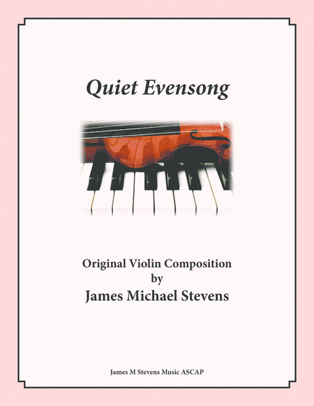 Quiet Evensong - Violin & Piano