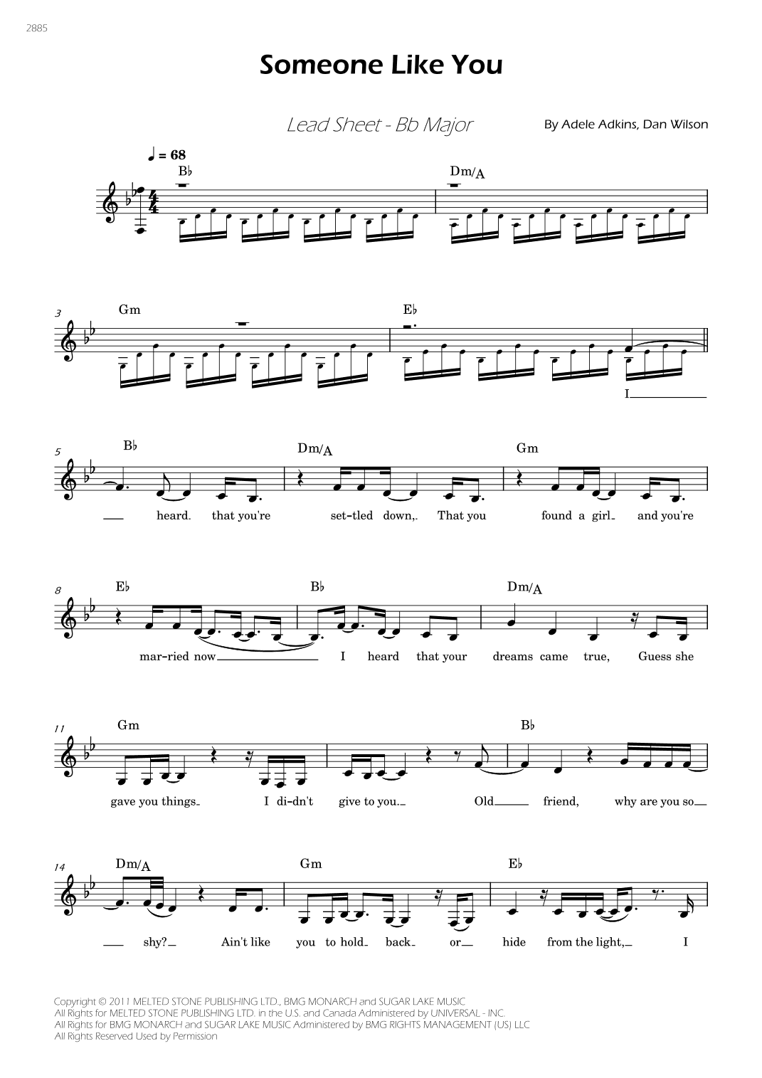 Someone Like You (arr. César Madeira)
