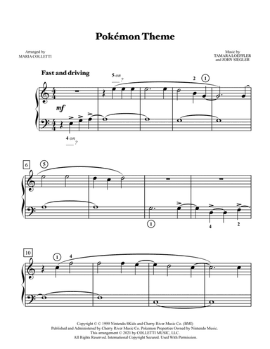 Pokemon (dance Mix) (arr. Maria Colletti)