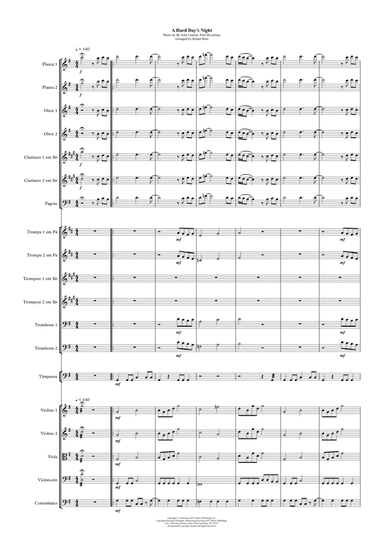 A Hard Day's Night (arr. Rafael Brito)
