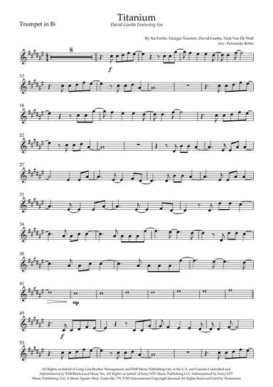Titanium (arr. Fernando Britto)