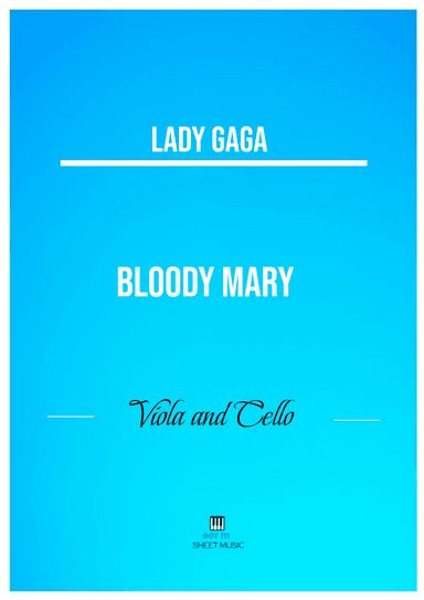 Bloody Mary (arr. ANDRE LAITANO)