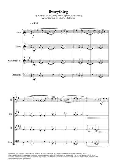 Everything (arr. Rodrigo Faleiros)
