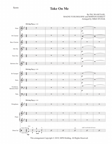 Take On Me (arr. Mike Hyziak)