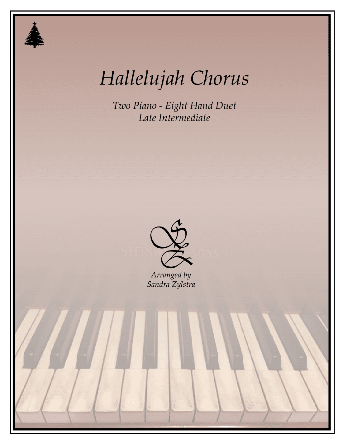 Hallelujah Chorus (late intermediate, 2 piano-8 hand duet) (arr. sandra dee zylstra)