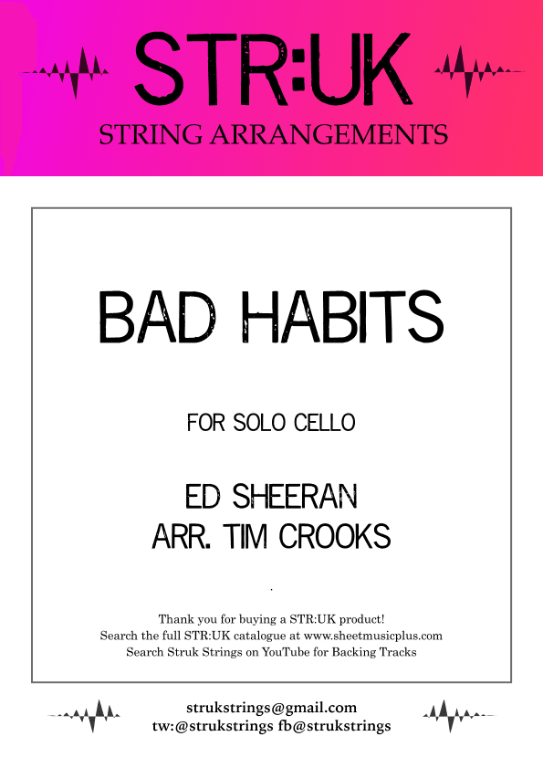 Bad Habits (arr. Tim Crooks)