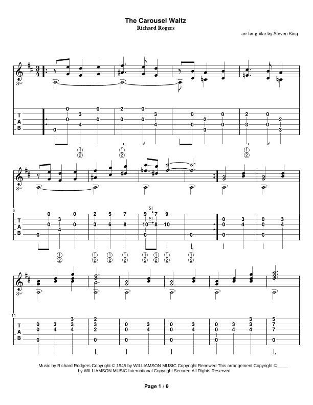 Prologue (the Carousel Waltz) (arr. Steven Michael King)