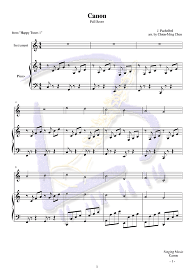 Canon (arr. Chien-Ming Chen)