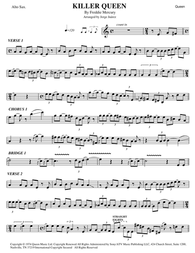 Killer Queen (arr. Jorge Juárez)