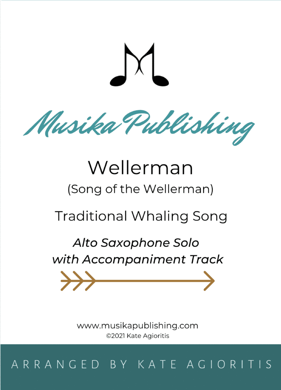 Wellerman - Solo for Alto Saxophone with play-along backing track (available separately) (arr. Kate Agioritis)