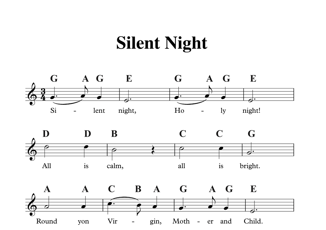 Silent Night (arr. Avgusta Udartseva)