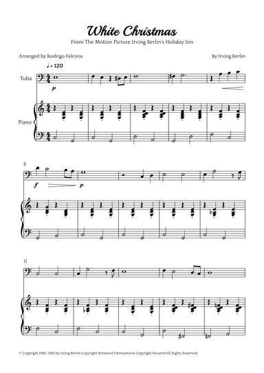 White Christmas (arr. Rodrigo Faleiros)