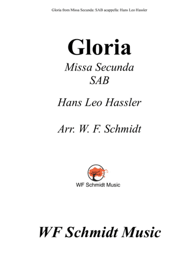 Gloria (arr. W. F. Schmidt)