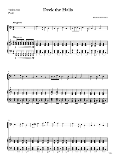 Deck the Halls (arr. SMMUS)