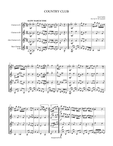 Country Club (arr. Nick Lacanski)