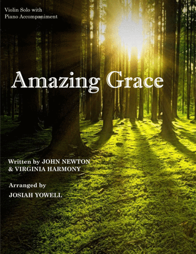 Amazing Grace - Violin Solo with Piano Accompaniment (arr. JoLaYo)