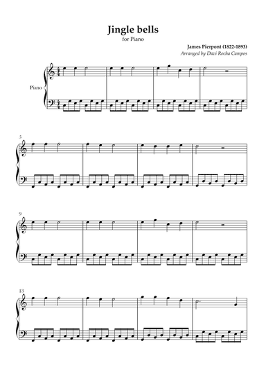 Jingle bells (arr. Davi Rocha Campos)