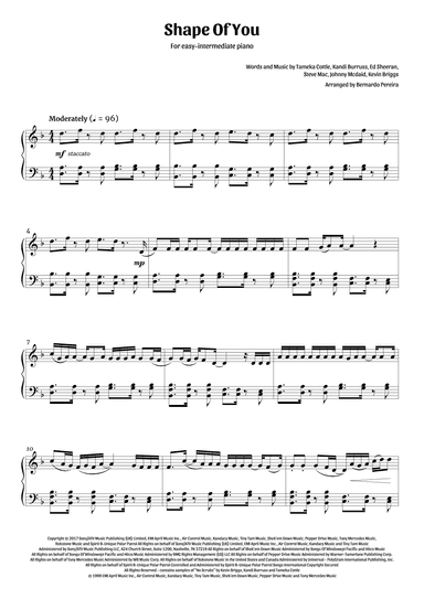 Shape Of You (arr. Bernardo Pereira)