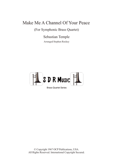 Make Me A Channel Of Your Peace (prayer Of St. Francis) (arr. Stephen Rockey)