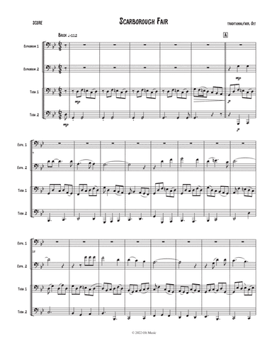 Scarborough Fair (arr. Tim Olt)